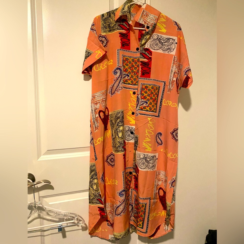 Lovely print Maxi summer dress